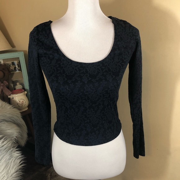 American Eagle Outfitters Tops - American Eagle Lace Crop
